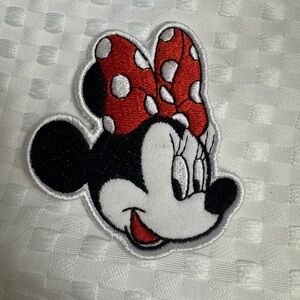 Disney Minnie Mouse Red and Black Patch